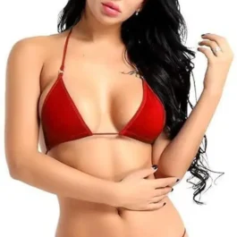 Red Bra & Panty Set for Love Moments